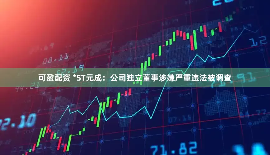 可盈配资 *ST元成：公司独立董事涉嫌严重违法被调查